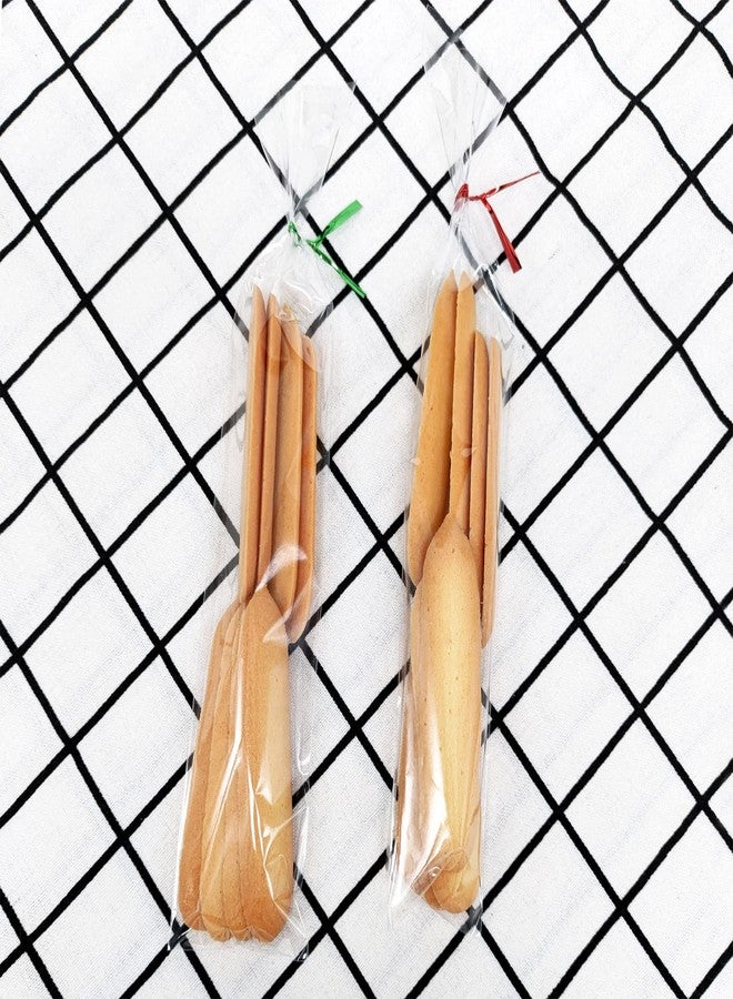 XLSFPY 100 Clear Treat Bags - 2x10 inches, with 4'' Twist Ties - 1.4 mils Thick OPP, Perfect for Parties & Gifts - Image 3